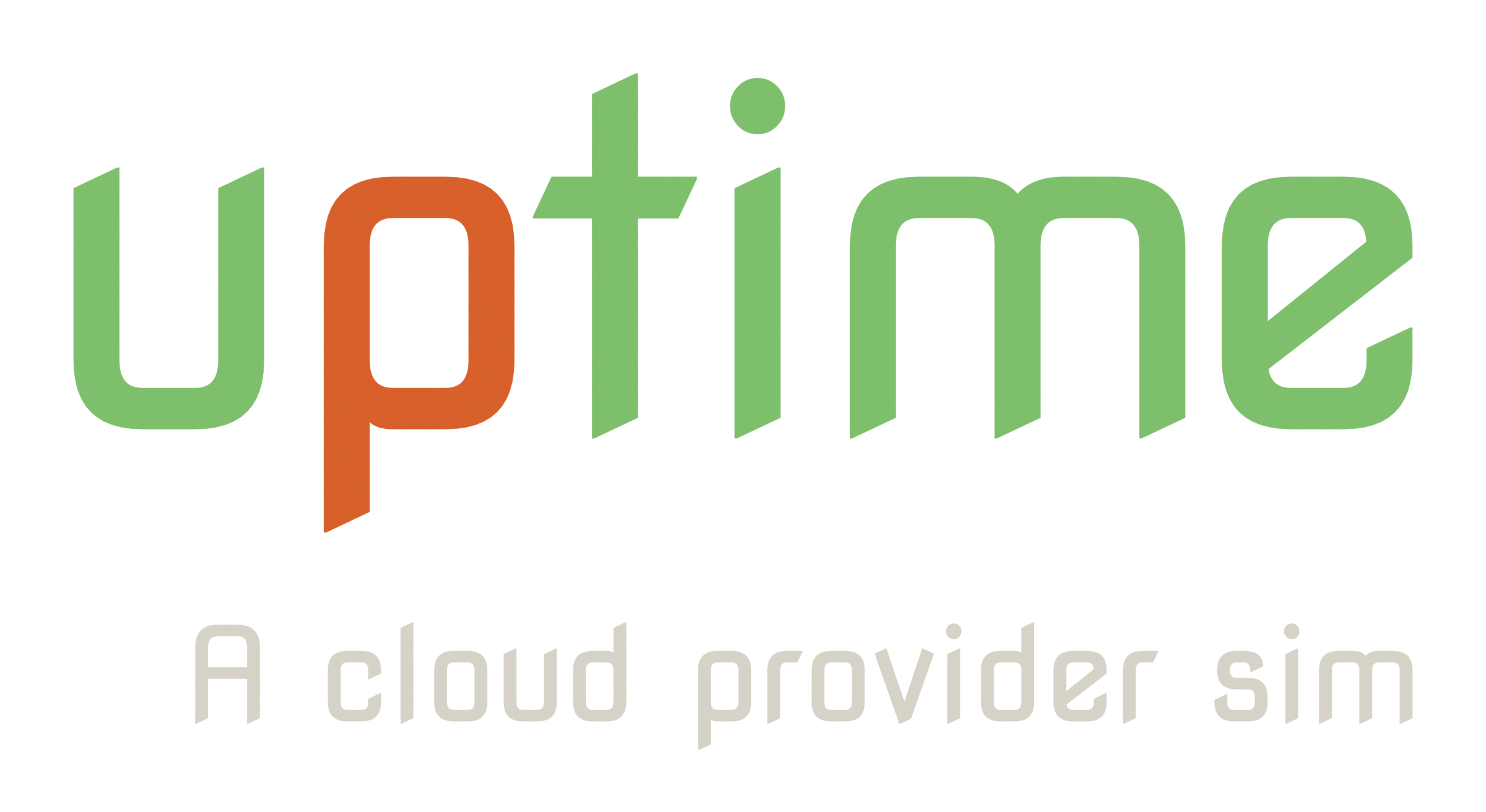 Uptime logo lockup